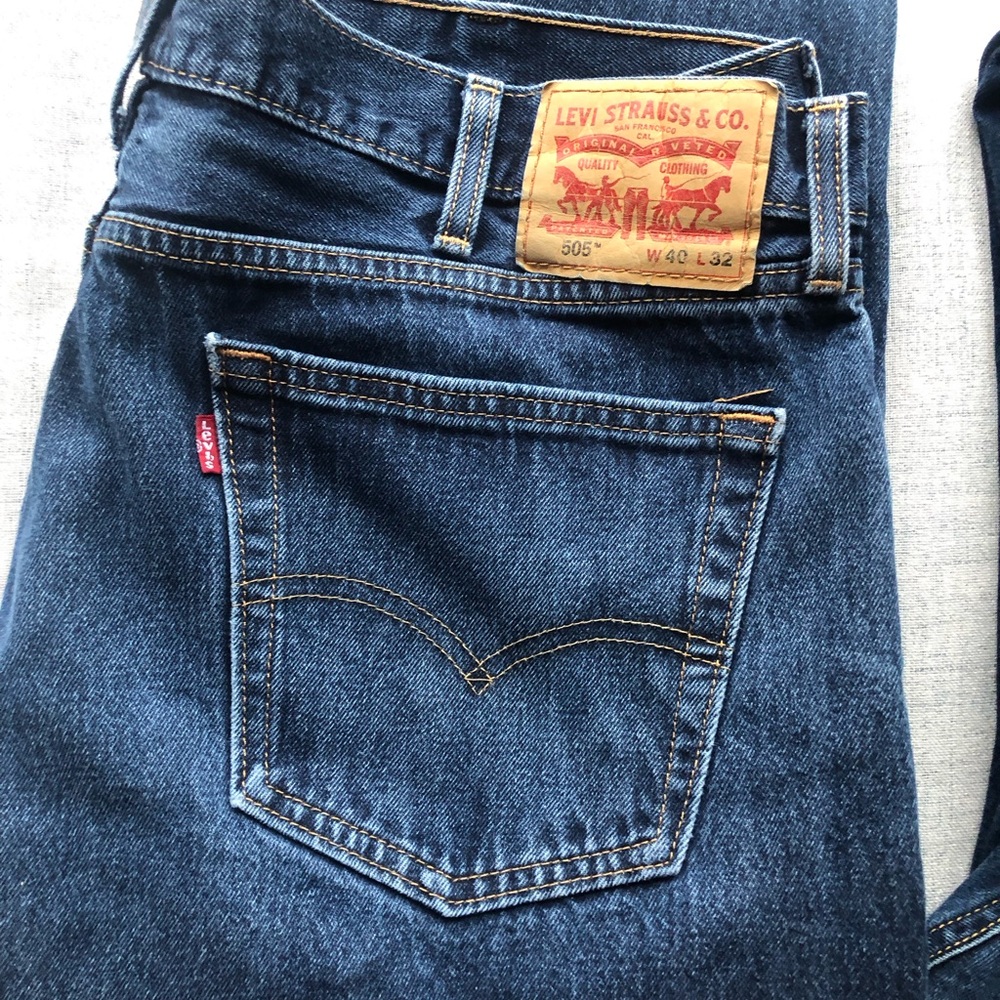 Levi Strauss & Co. - Men's Blue Jeans 40 x 32.
